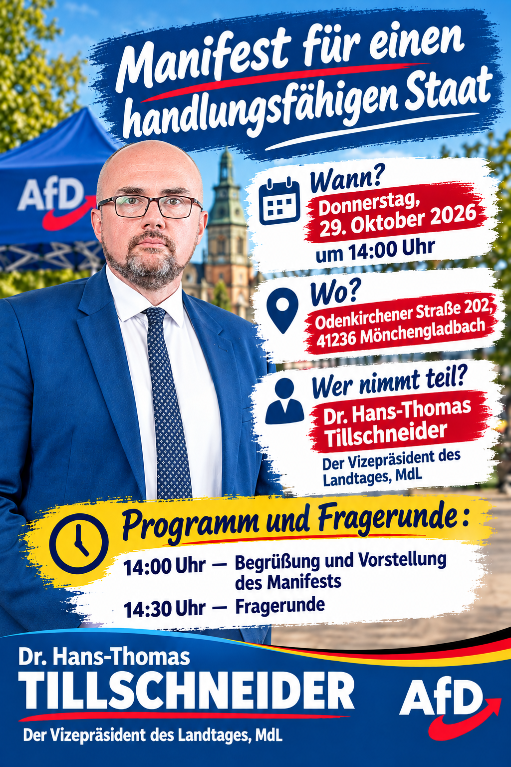 Manifest für einen handlungsfähigen Staat